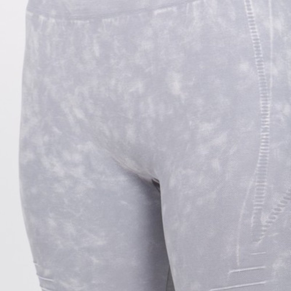 Vintage Wash Moto Detailed Seamless Tights - Picture 5 of 7